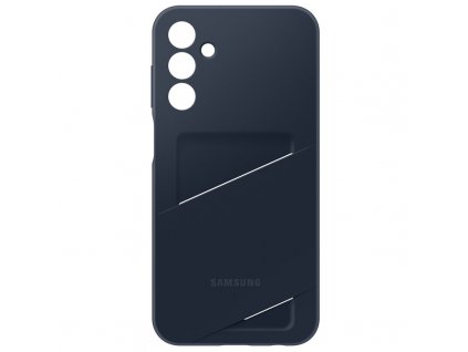 Kryt na mobil Samsung Galaxy A15 s kapsou na kartu - černý/modrý