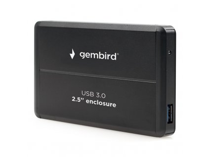 Box na HDD Gembird pro 2.5” zařízení, USB 3.0, SATA - černý