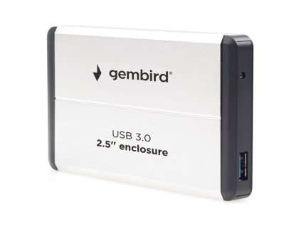 Box na HDD Gembird pro 2.5” zařízení, USB 3.0, SATA - bílý