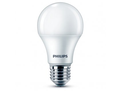 Žárovka LED Philips 10W, E27, studená bílá