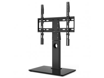 Stojan pro TV Hama stolní, nastavitelný, pro úhlopříčky 32"-55", nosnost 30 kg - černý