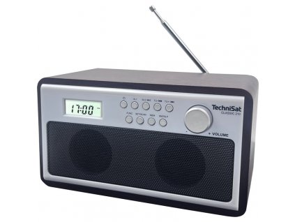 Radiopřijímač TechniSat CLASSIC 210, hnědý