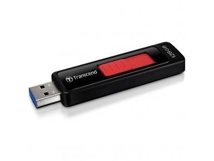 Flash USB Transcend JetFlash 760 128 GB USB 3.1 Gen 1 - černý/červený