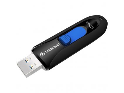 Flash USB Transcend JetFlash 790K 128 GB USB 3.1 Gen 1 - černý/modrý