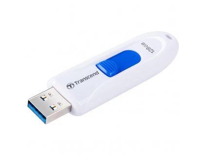 Flash USB Transcend JetFlash 790W 128 GB USB 3.1 Gen 1 - bílý/modrý