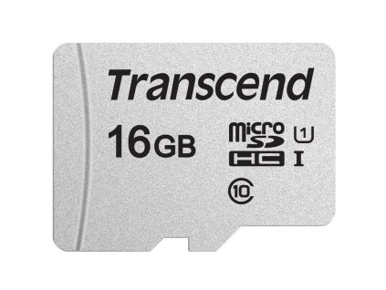 Paměťová karta Transcend MicroSDHC 16GB 300S UHS-I U1 (95R/10W)