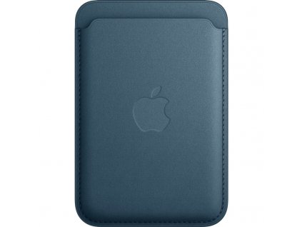 Peněženka Apple FineWoven s MagSafe k iPhonu - tichomořsky modrá
