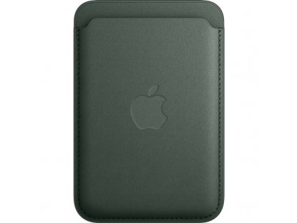 Peněženka Apple FineWoven s MagSafe k iPhonu - listově zelená