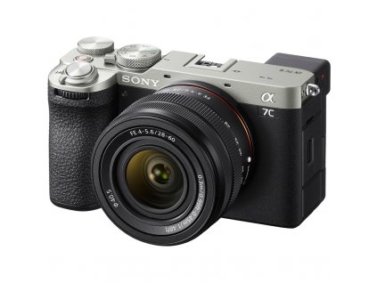 CSC fotoaparát Sony Alpha A7C II + 28-60, stříbrný