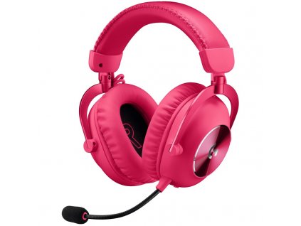 Headset Logitech G PRO X 2 LIGHTSPEED Wireless - růžový