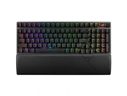 Klávesnice Asus ROG Strix Scope II 96 Wireless (ROG NX Snow/PBT) - US - černá
