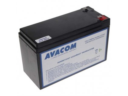 Olověný akumulátor Avacom RBC2 - náhrada za APC