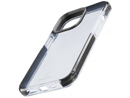 Kryt na mobil CellularLine Tetra Force Shock-Twist na Apple iPhone 13 Pro - černý/průhledný