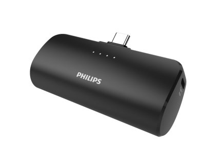 Powerbanka Philips 2500mAh, USB-C - černá
