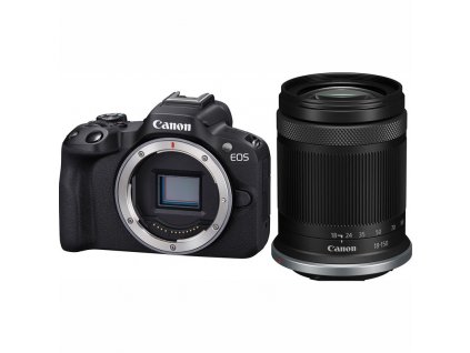 CSC fotoaparát Canon EOS R50 + RF-S 18-150 IS STM, černý