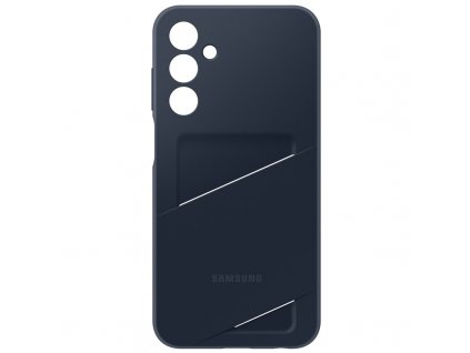 Kryt na mobil Samsung Galaxy A25 5G s kapsou na kartu - černý/modrý