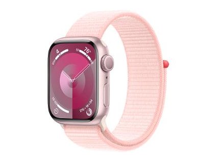 Chytré hodinky Apple Watch S9 41 Pink Al Pink SportLoop
