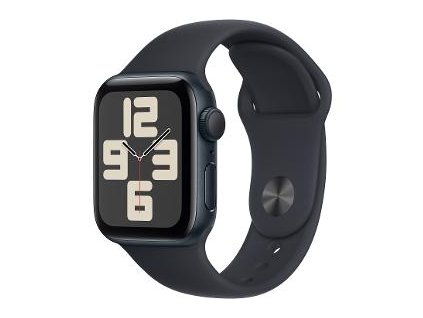 Chytré hodinky Apple Watch SE 40 Midnight AI S.B. S/M