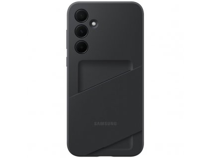 Kryt na mobil Samsung Galaxy A35 s kapsou na kartu - černý
