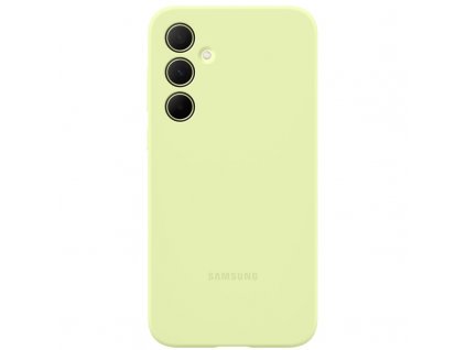 Kryt na mobil Samsung Silicone na Samsung Galaxy A35 - zelený