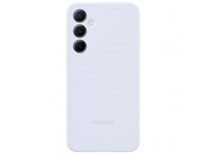 Kryt na mobil Samsung Silicone na Samsung Galaxy A55 - modrý