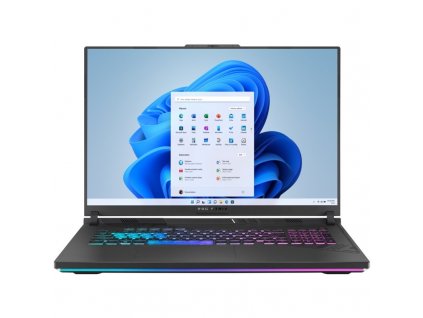 Ntb Asus ROG Strix G18 i9-14900HX, 18", 2560 x 1600 (WQXGA) , RAM 32GB, SSD 1024 GB, NVIDIA® GeForce RTX™ 4060 - 8GB,Microsoft Windows 11 Home - šedý