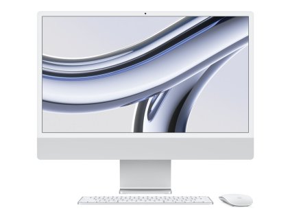 PC Apple iMac 24" CTO M3 8-CPU 8-GPU, 8GB, 512GB - Silver CZ