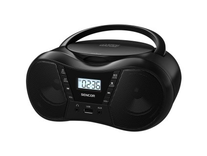 Bezdrátový boombox Sencor SPT CD/MP3/USB/BT Black