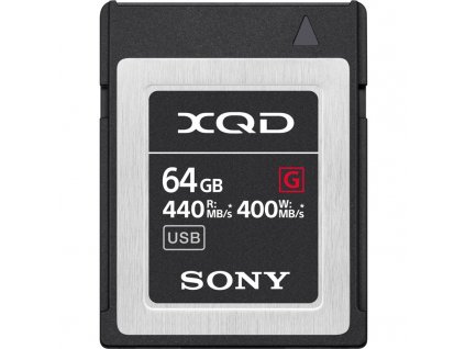 Paměťová karta Sony XQD G 64 GB (440R/400W)