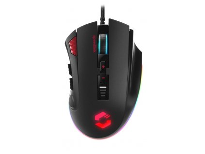 Myš Speed Link Tarios RGB / optická / 12 tlačítek / 24000dpi - černá