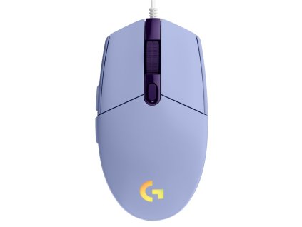 Myš Logitech G203 Lightsync - fialová