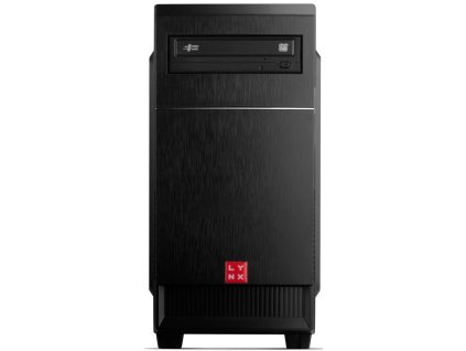 Počítač Lynx Easy i3-12100, RAM 8GB, SSD 512GB, ,UHD Graphics 730, bez OS - černý
