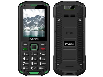 Evolveo X5 strongphone ds černo-zelený