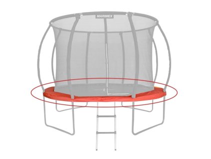 Náhradní skákací plocha pro trampolínu Marimex 457 cm - 90 pružin / průměr 406 c