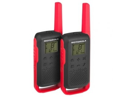 Vysílačky Motorola TLKR T62 - červené