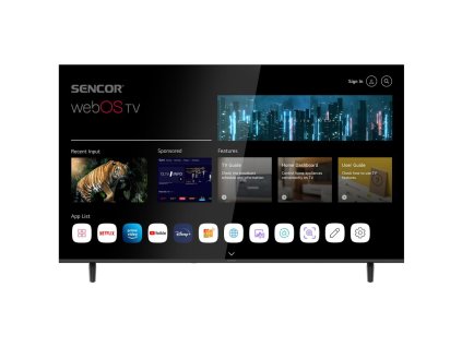 Televize Sencor SLE 55US803B webOS smart