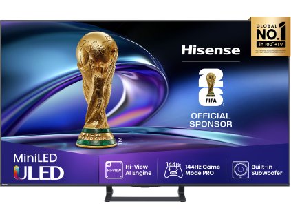 Televize Hisense 75E8Q mini LED QLED