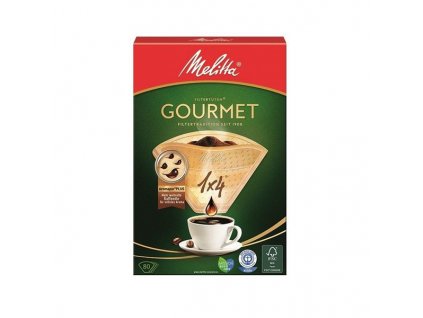 Filtr do kávovarů Melitta 1x4/80 GOURMET-hnědá