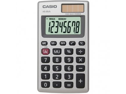 Kalkulačka Casio HS 8 VA - šedá