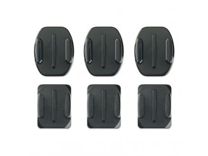 Sada držáků GoPro zakřivené + ploché nalepovací (Curved + Flat Adhesive Mounts)