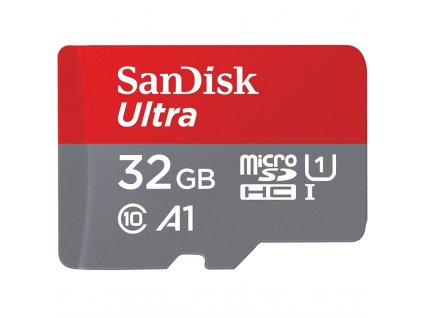 Paměťová karta Sandisk Micro SDHC Ultra Android 32GB UHS-I U1 (120R/20W) + adaptér