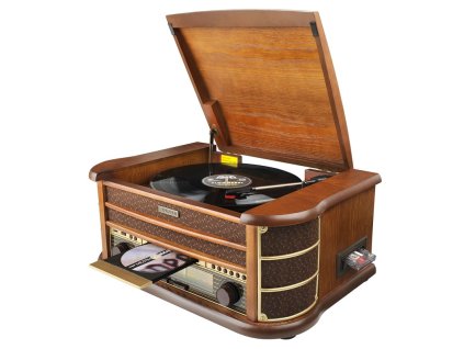 Gramofon Hyundai Retro RTCC 513 RIP dřevo