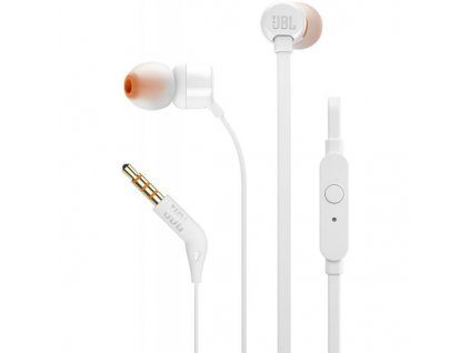 Sluchátka JBL T110 - bílá