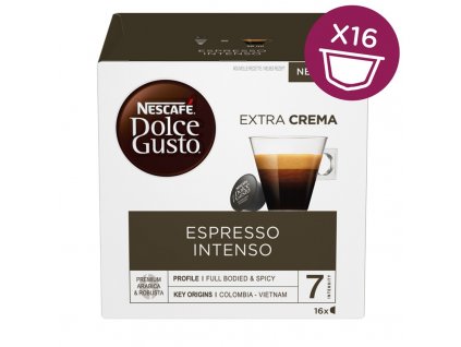 NESCAFÉ Dolce Gusto® Espresso Intenso kávové kapsle 16 ks