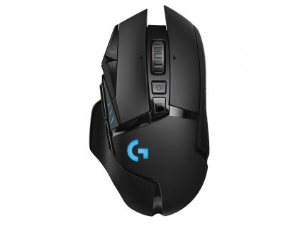 Myš Logitech Gaming G502 Lightspeed Wireless / optická / 11 tlačítek / 25600dpi - černá