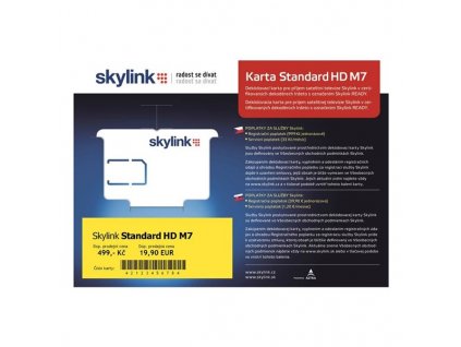 Karta Skylink Standard HD M7 (IR)