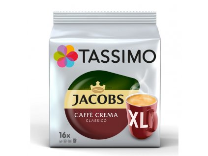 Kapsle Jacobs Café Crema XL 132,8 g Tassimo