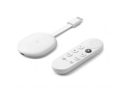 Multimediální centrum Google Chromecast Google TV 4K, bílý
