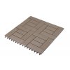 WPC dlaždice G21 Palmyra Indický teak 2,3 x 30 x 30 cm