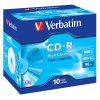 Disk Verbatim CD-R 800MB/90min, 40x, Extra Protection jewel box, 10ks